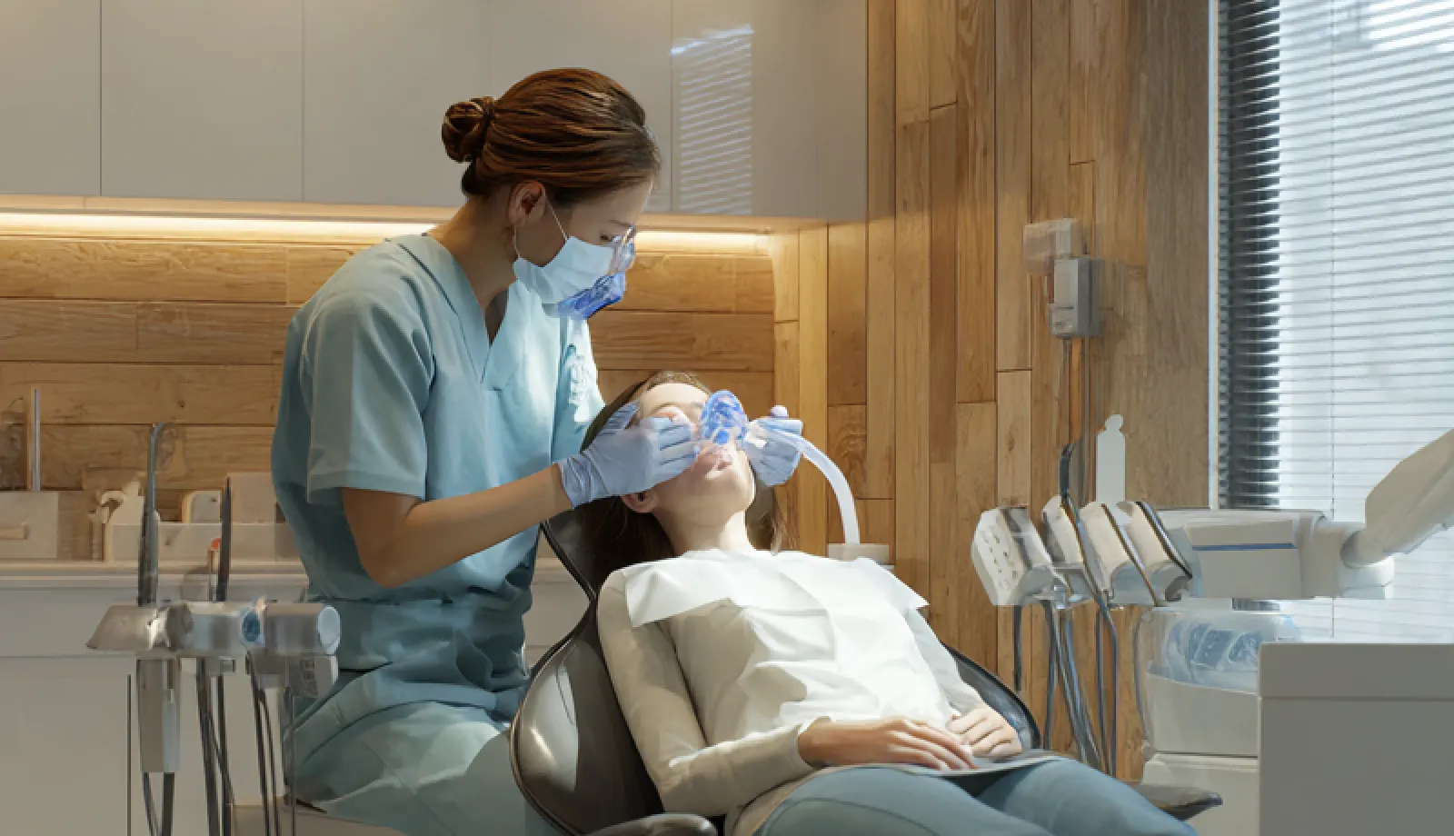 笑気吸入鎮静法